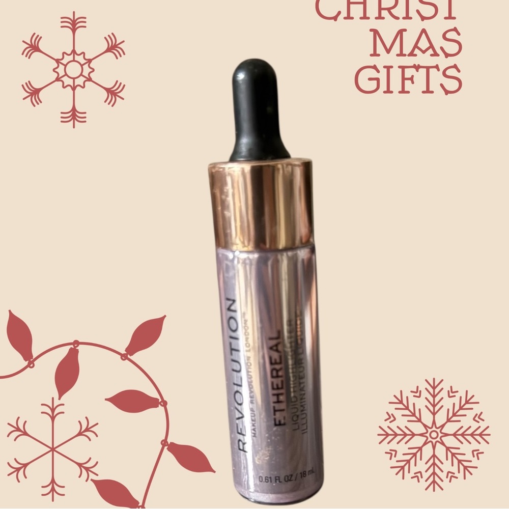 Revolution Ethereal Liquid Highlighter in Silver and Gold